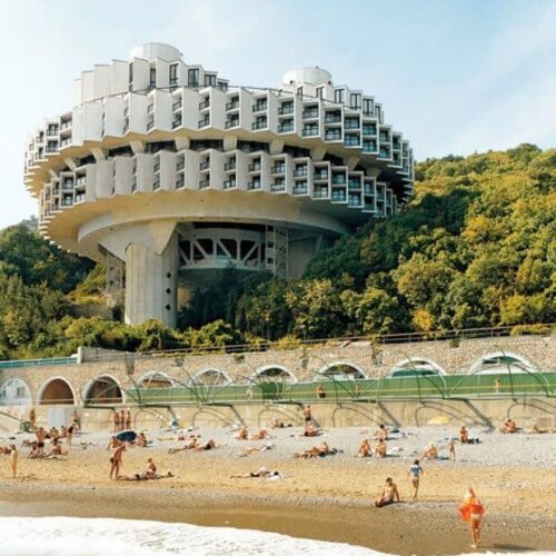 Druzhba sanatorium in Yalta, Oekraïne