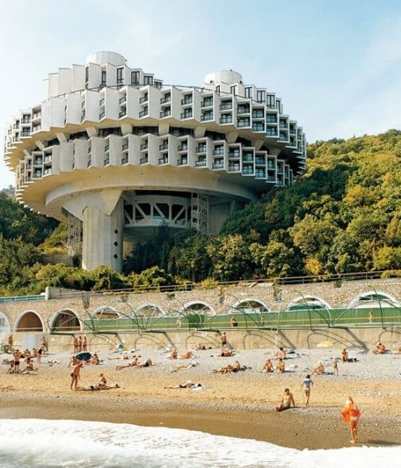 Druzhba sanatorium in Yalta, Oekraïne