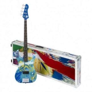 damien hirst flea color bass guitars 1 620x413