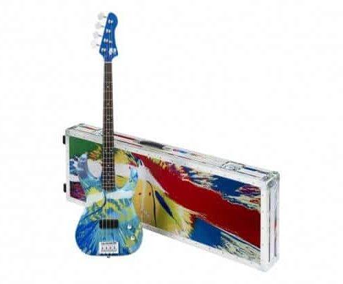 damien hirst flea color bass guitars 1 620x413