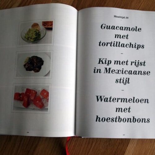 watermeloen met hoestbonbons