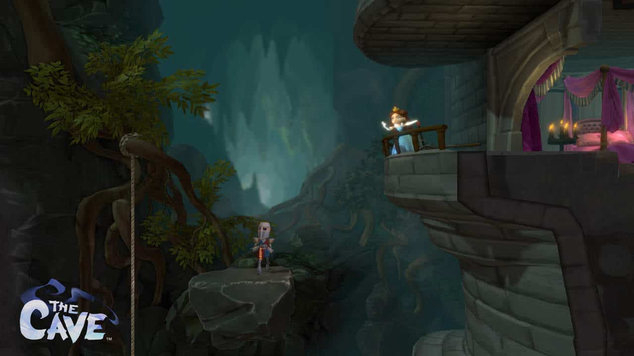 screenshot uit the cave