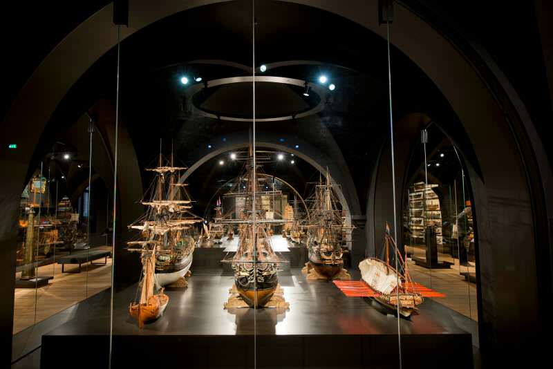 scheepsmodellen in het Rijksmuseum