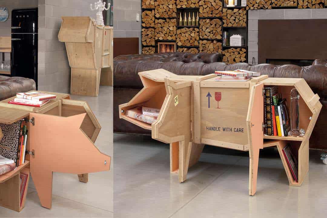 meubels in de vorm van dieren