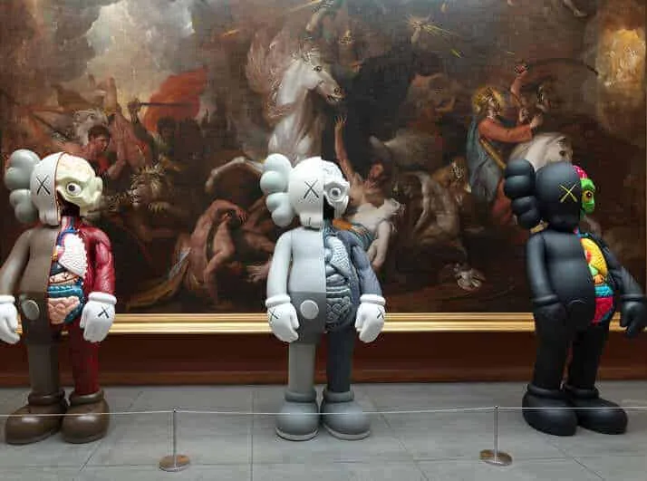 Modern ontmoet klassiek, KAWS @ PAFA