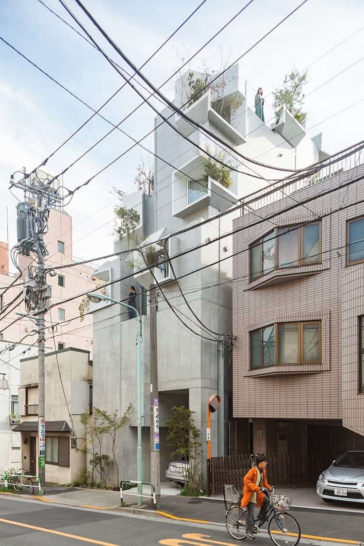 Boomhuis in Tokio van Akihisa Hirata