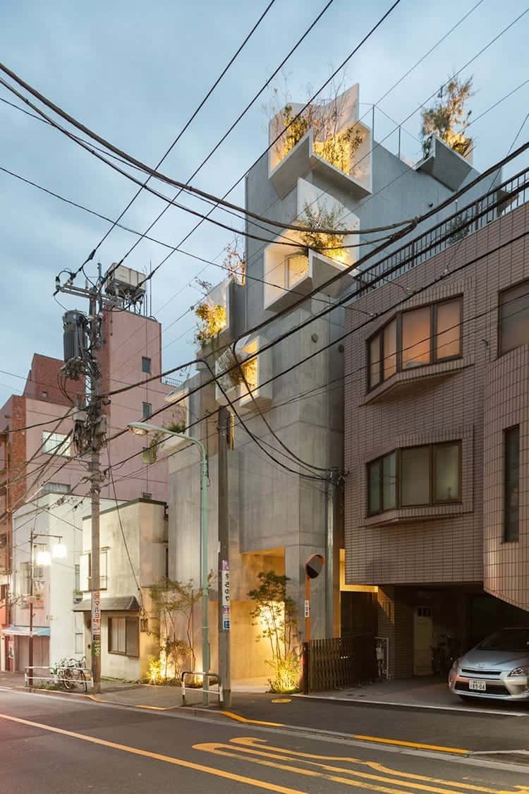 Boomhuis in Tokio van Akihisa Hirata