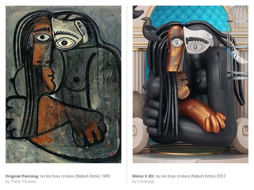 Picasso in 3D