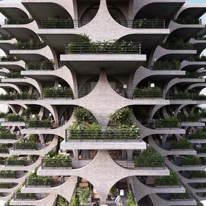 wolkenkrabber in Tel Aviv