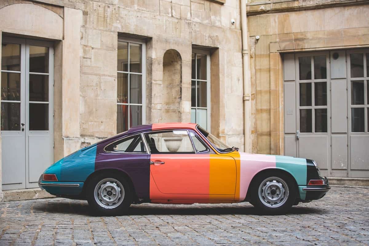 Porsche 911 in mooie kleuren