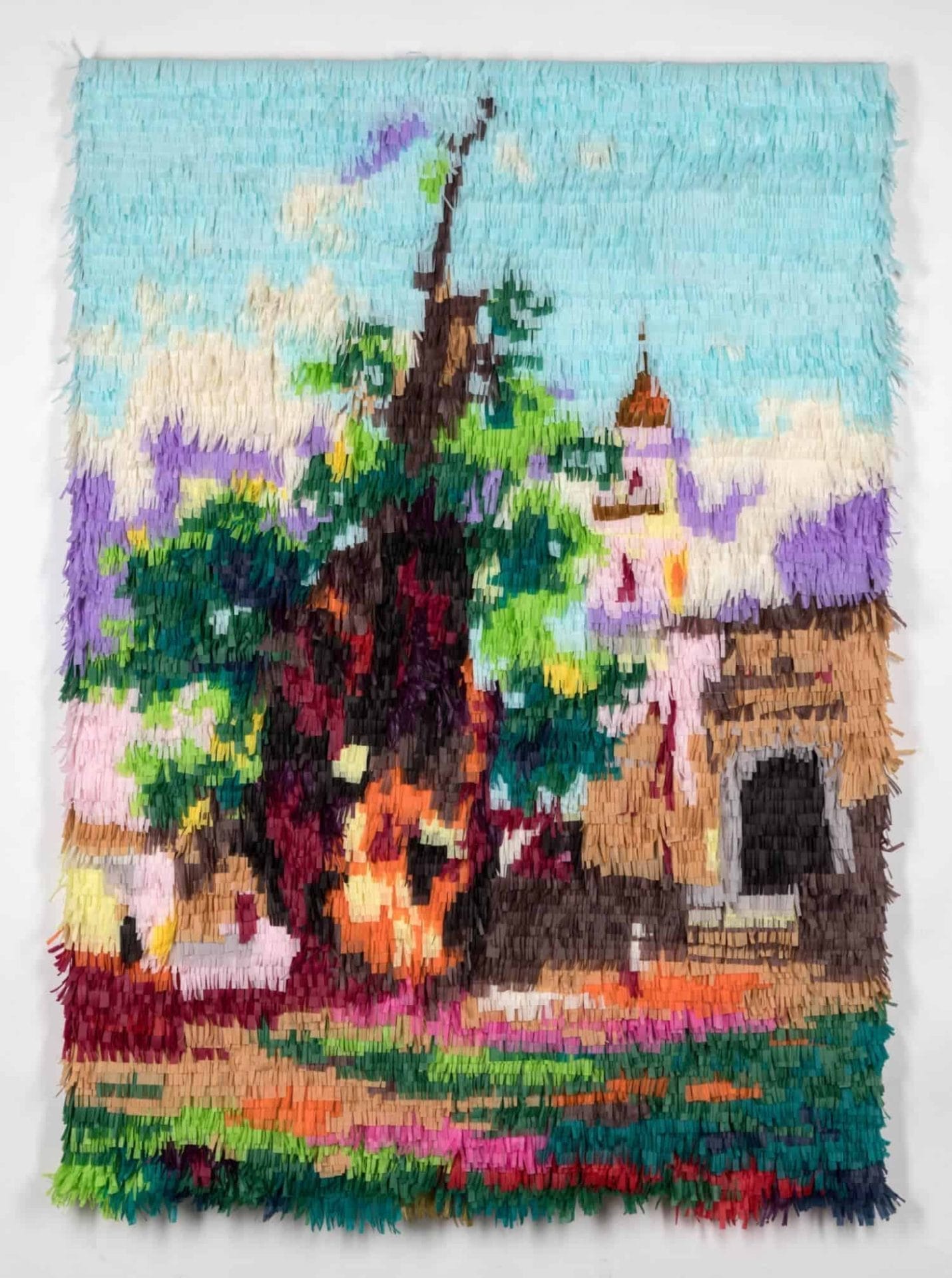 Ahuehuete de la Noche Triste, naar José María Velasco, foto: Mikayla Whitmore