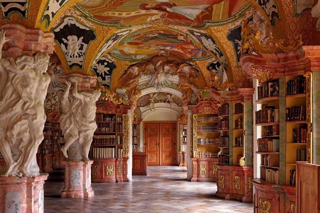 Klosterbibliothek Metten, Duitsland