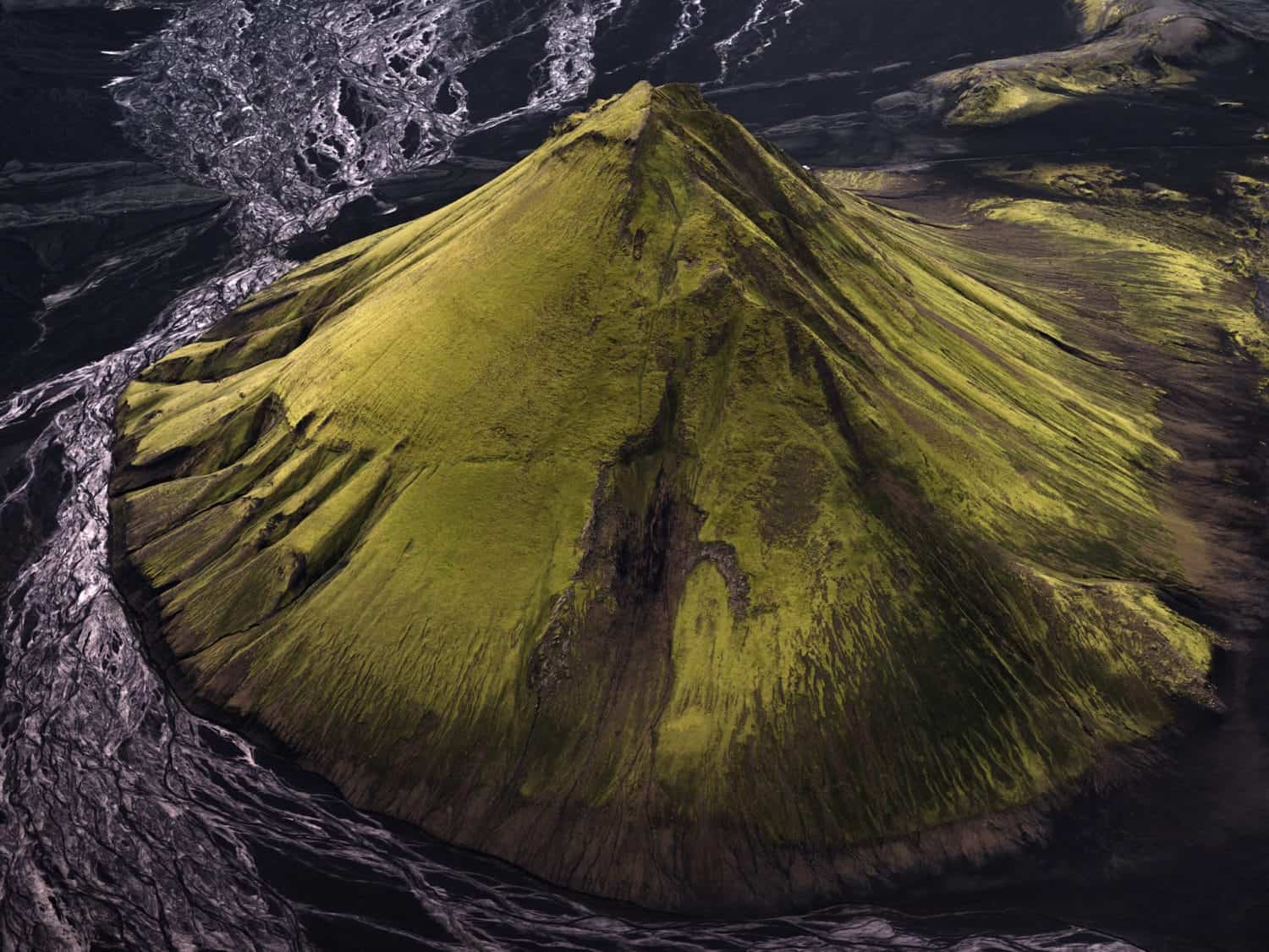 IJsland vanuit de lucht