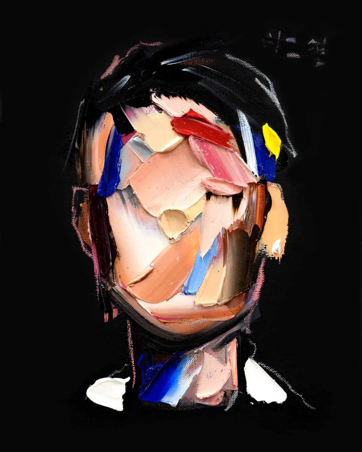 portret van kunstenaar Joseph Lee