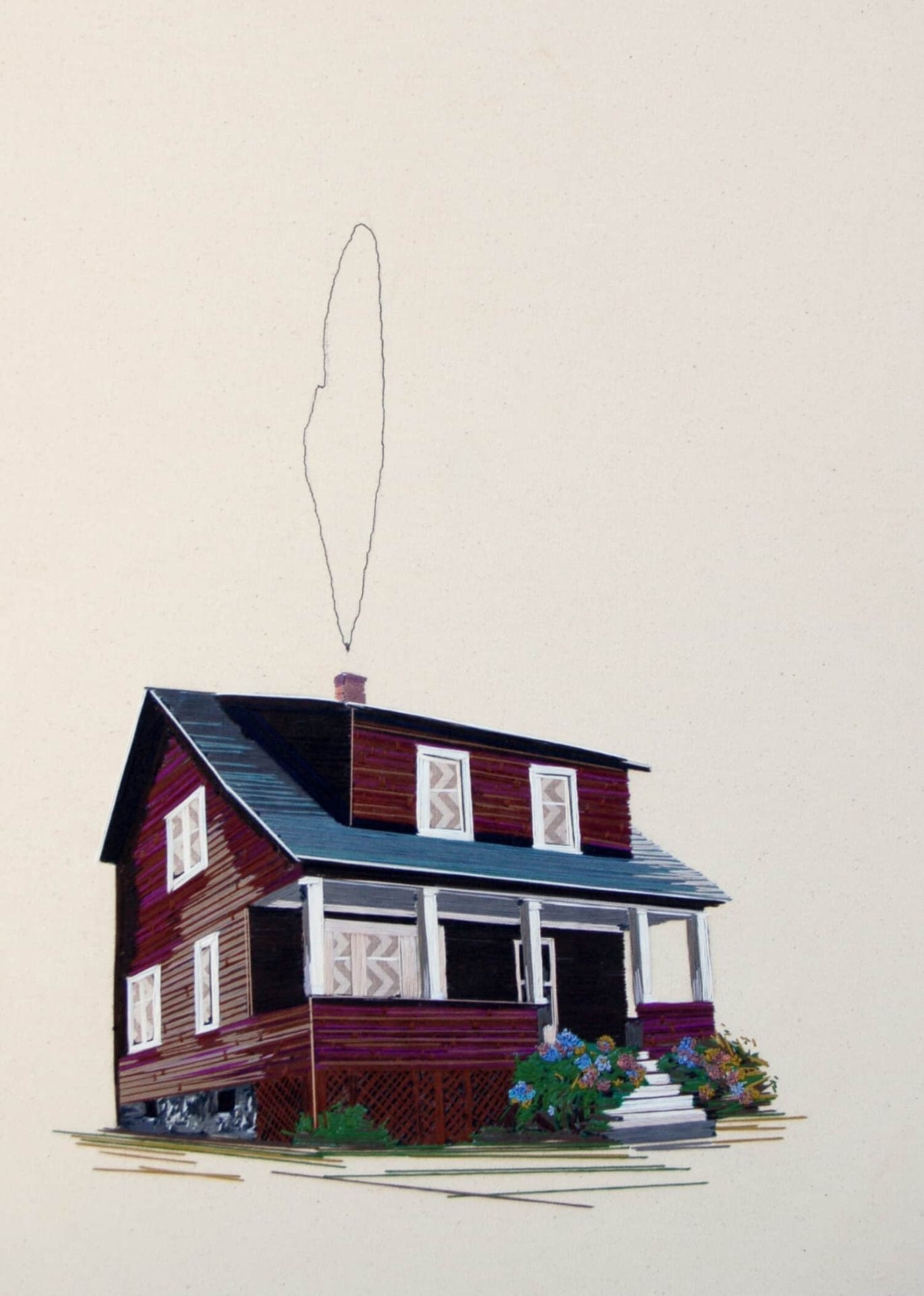 schilderen met draad