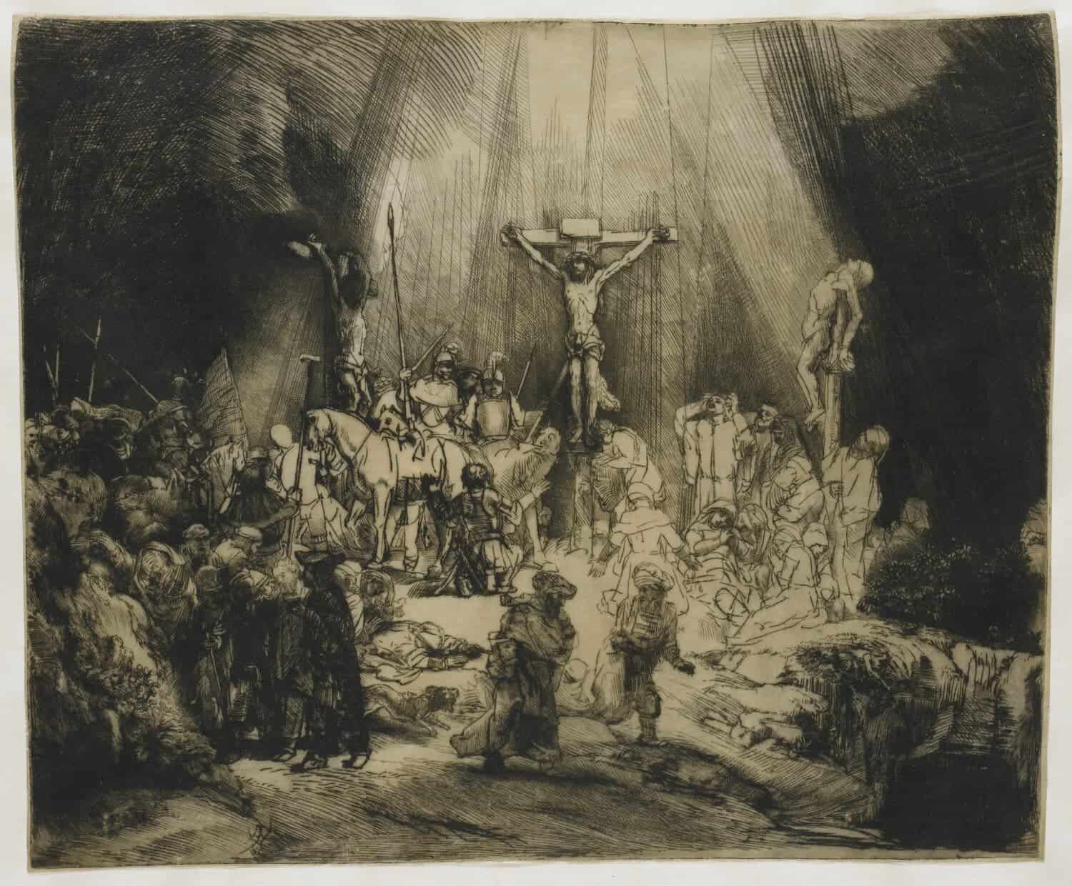 Rembrandt van Rijn - De drie kruisen 1653