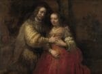 Rembrandt van Rijn - Isaak en Rebekka Beter bekend als Het Joodse bruidje circa1665