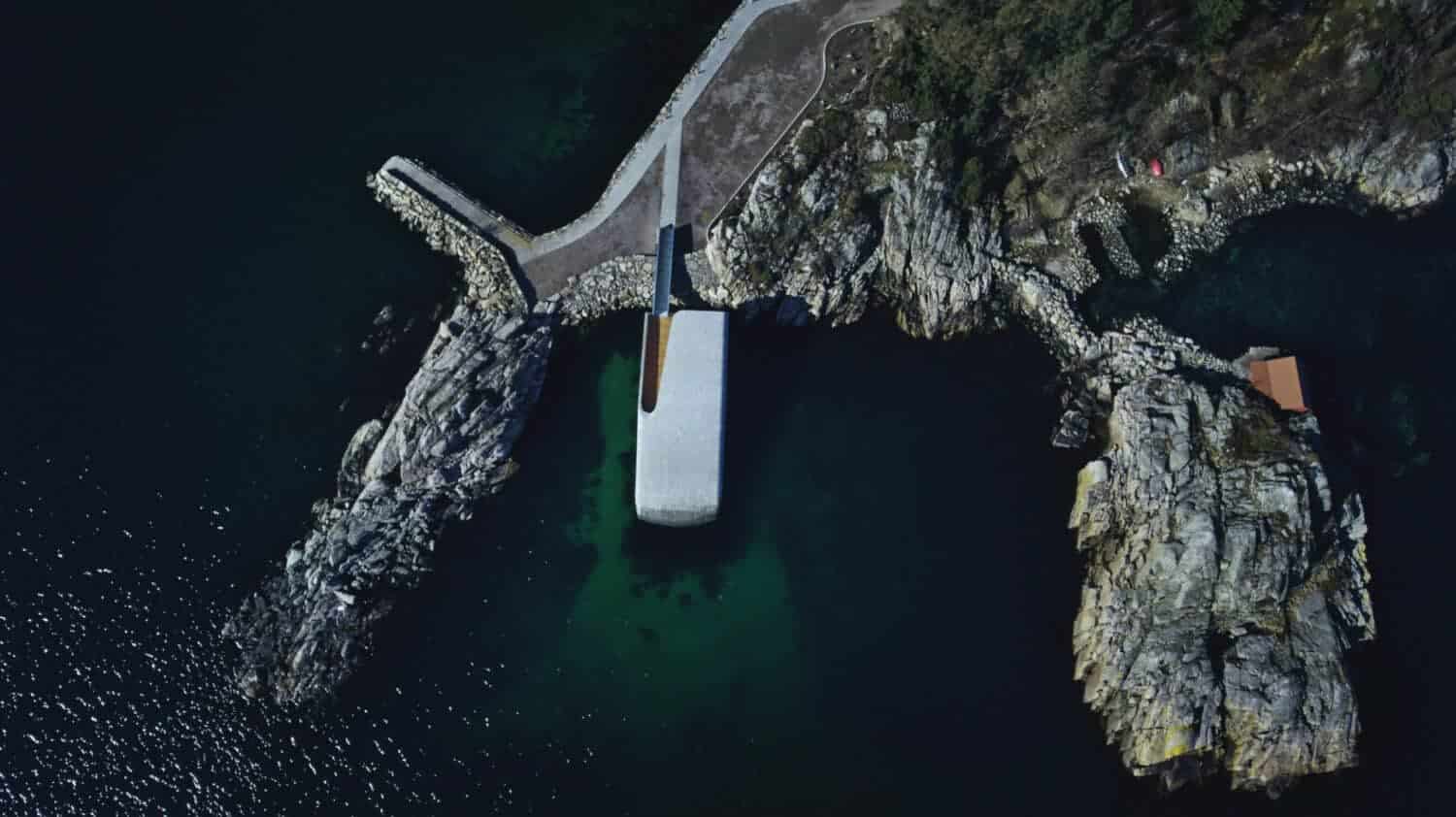 Onderwaterrestaurant Noorwegen
