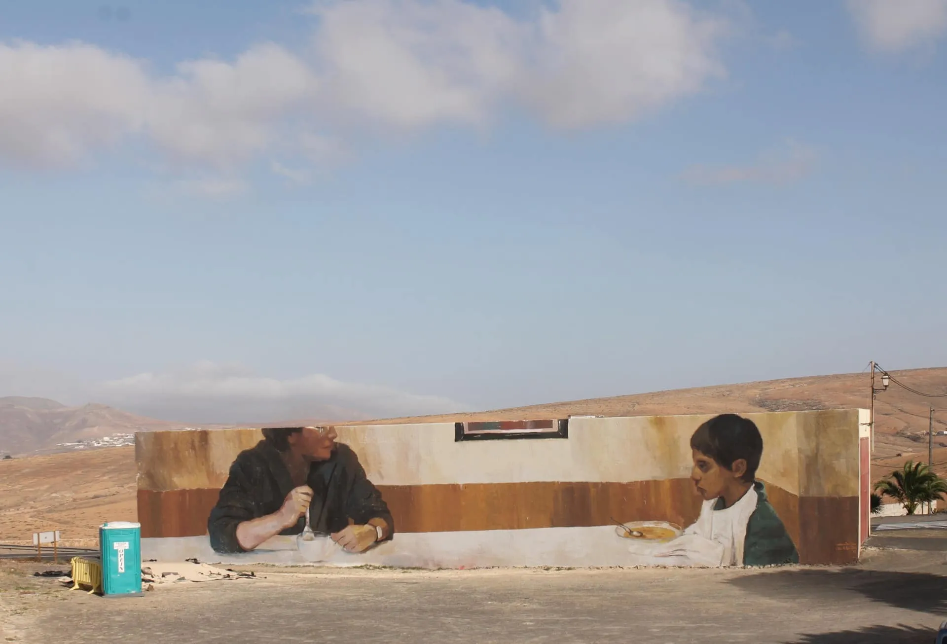 Cena para dos II samenwerking met Alba Trench, Fuerteventura, Canarische Eilanden (Spanje) 2019