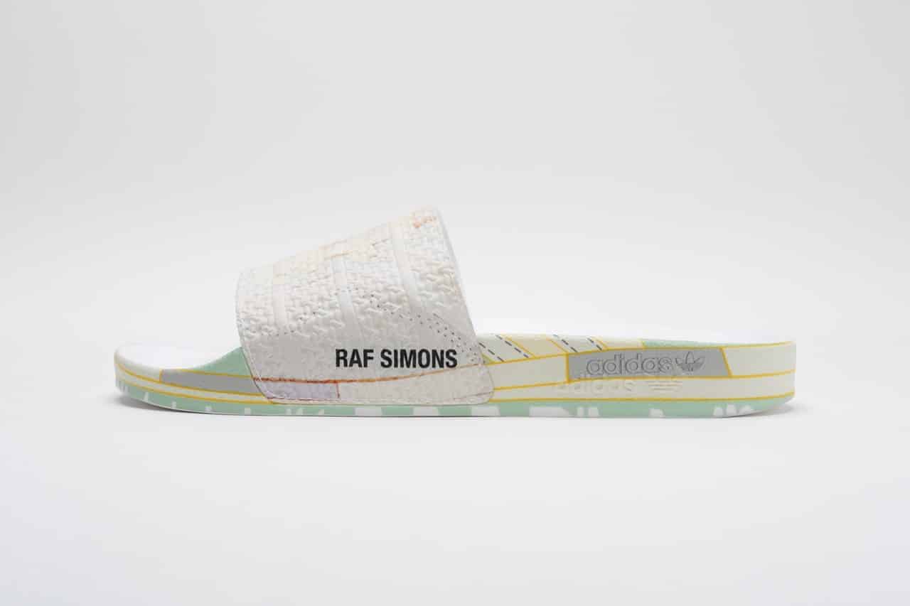 badslipper van Raf Simons en adidas