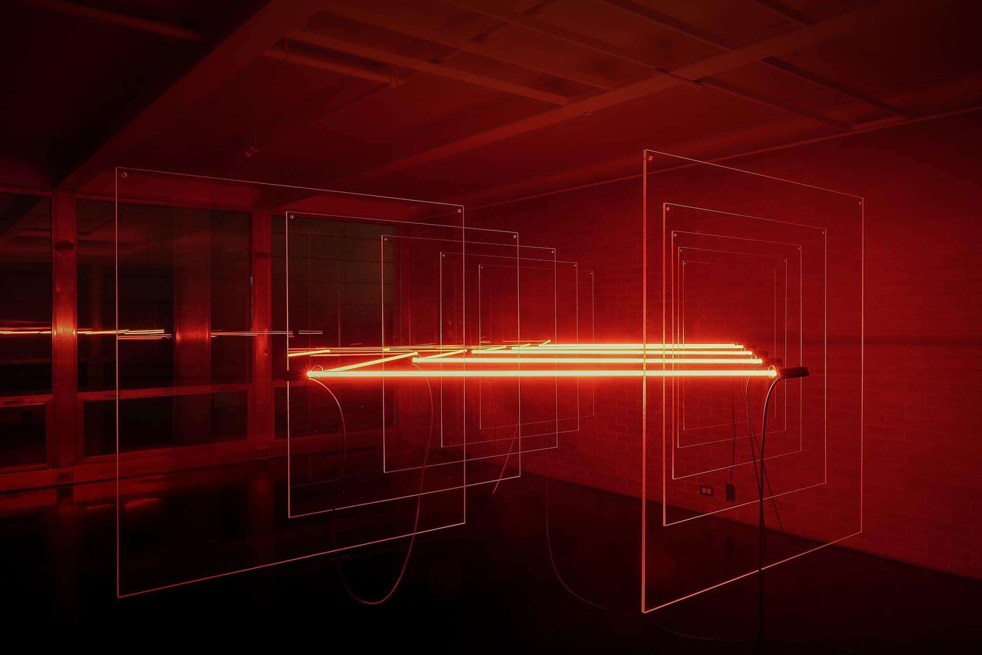 Luftwerk speelt met kleur, licht en Bauhaus 47 Luftwerk - Parallel Perspectives