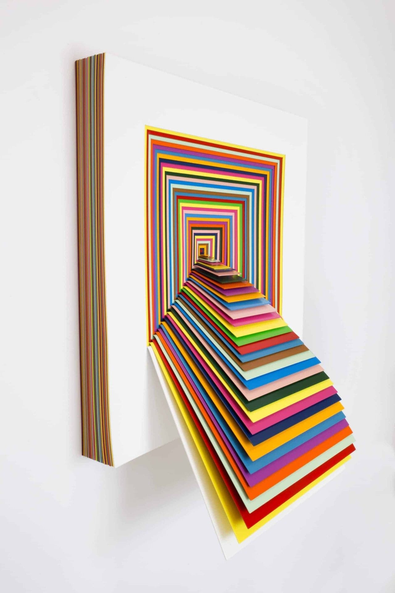 Kleurrijk werk van Jen Stark