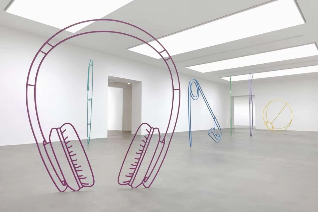 Michael Craig-Martin in Gagosian London