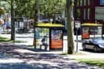 Bijvriendelijke bushalte in Utrecht