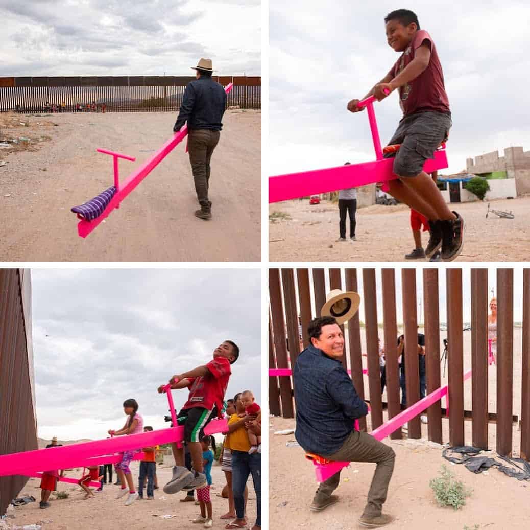 Wippen op de grens