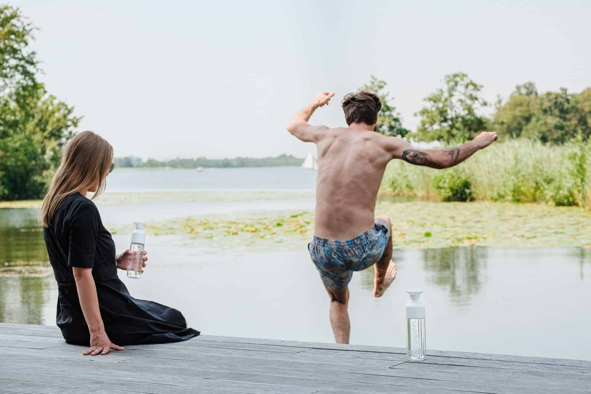 Dopper is er nu ook in stijlvol glas 42 Glazen Dopper