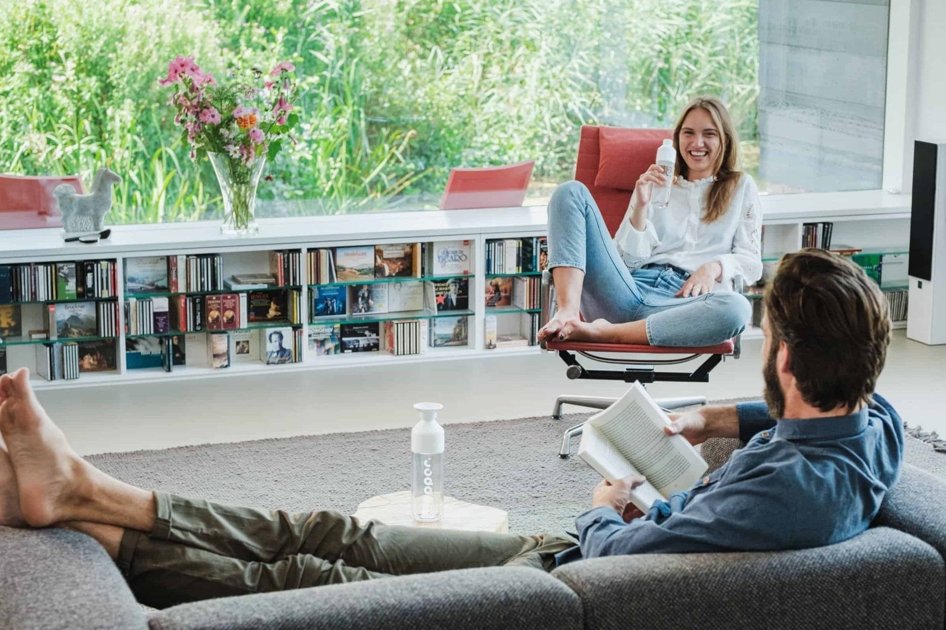 Dopper is er nu ook in stijlvol glas 41 Glazen Dopper