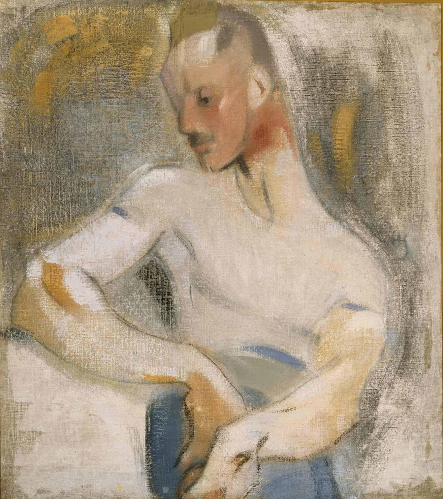Terechte aandacht voor Helene Schjerfbeck in Londen 44 Helene Schjerfbeck, The Sailor (Einar Reuter), 1918. Photograph: Finnish National Gallery