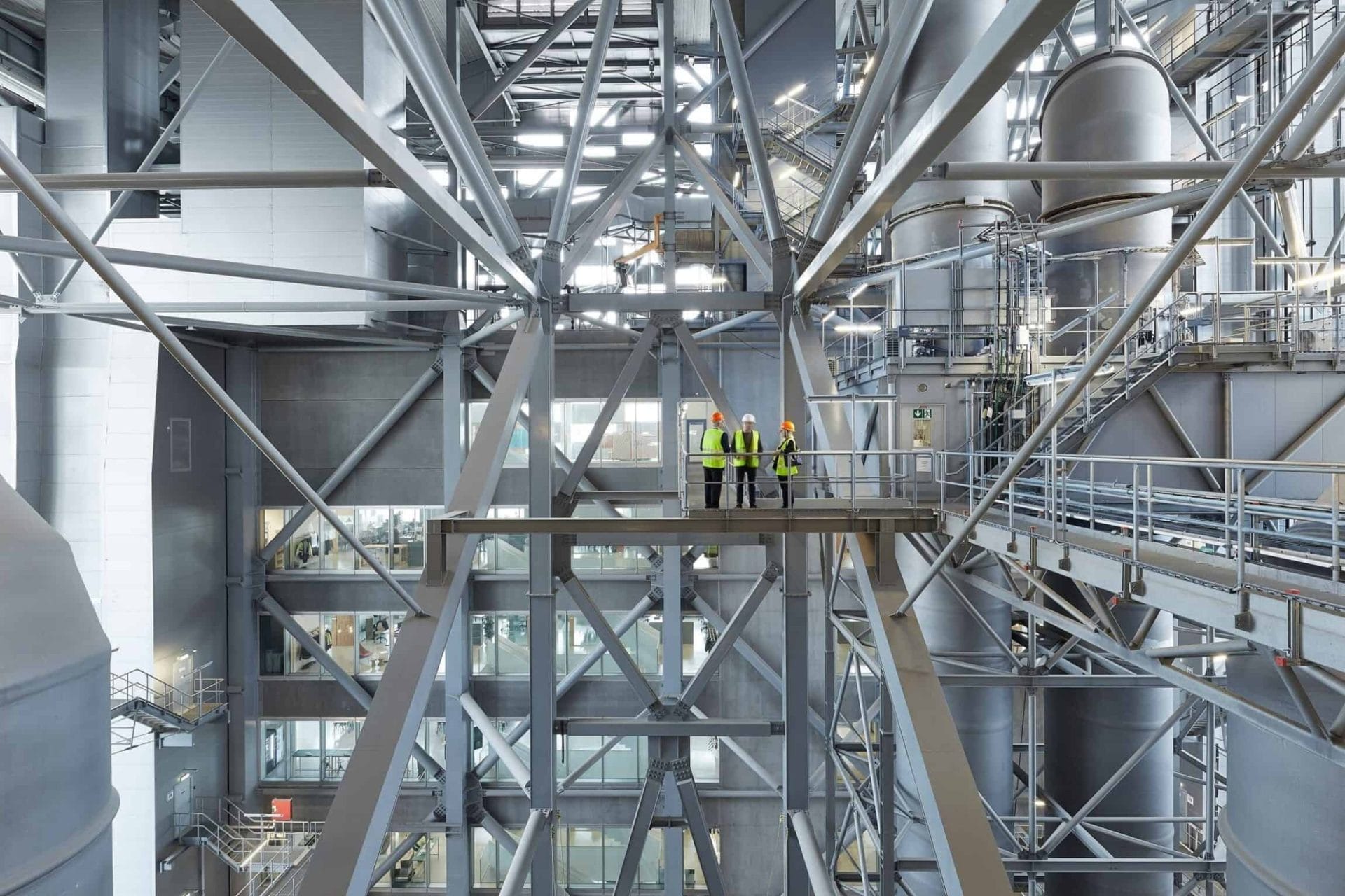 CopenHill is een centrale met skibaan op het dak 45 CopenHill in Kopenhagen