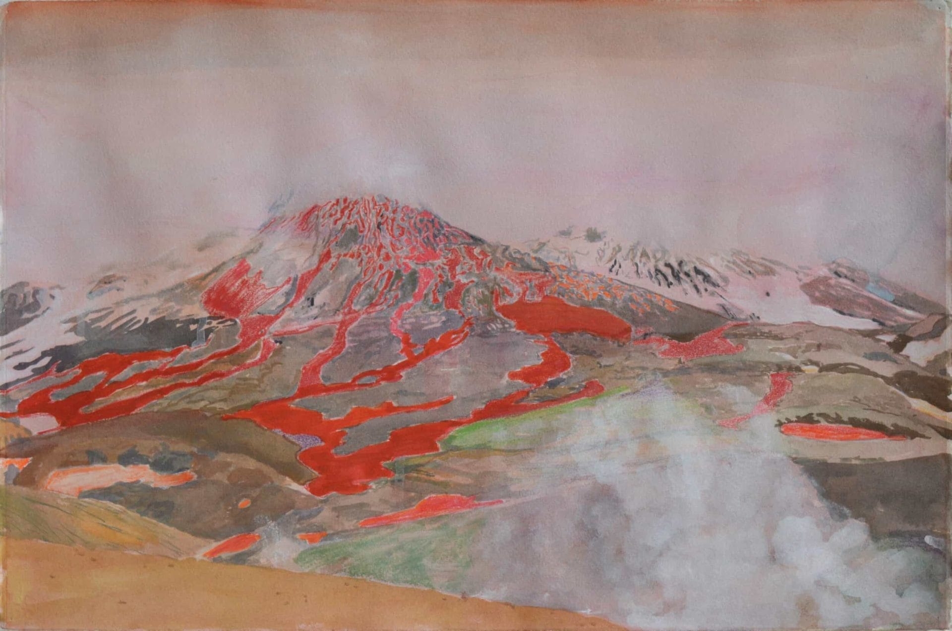 Karin Bos schildert het overweldigende landschap van IJsland 47 Karin Bos - Back to Basecamp