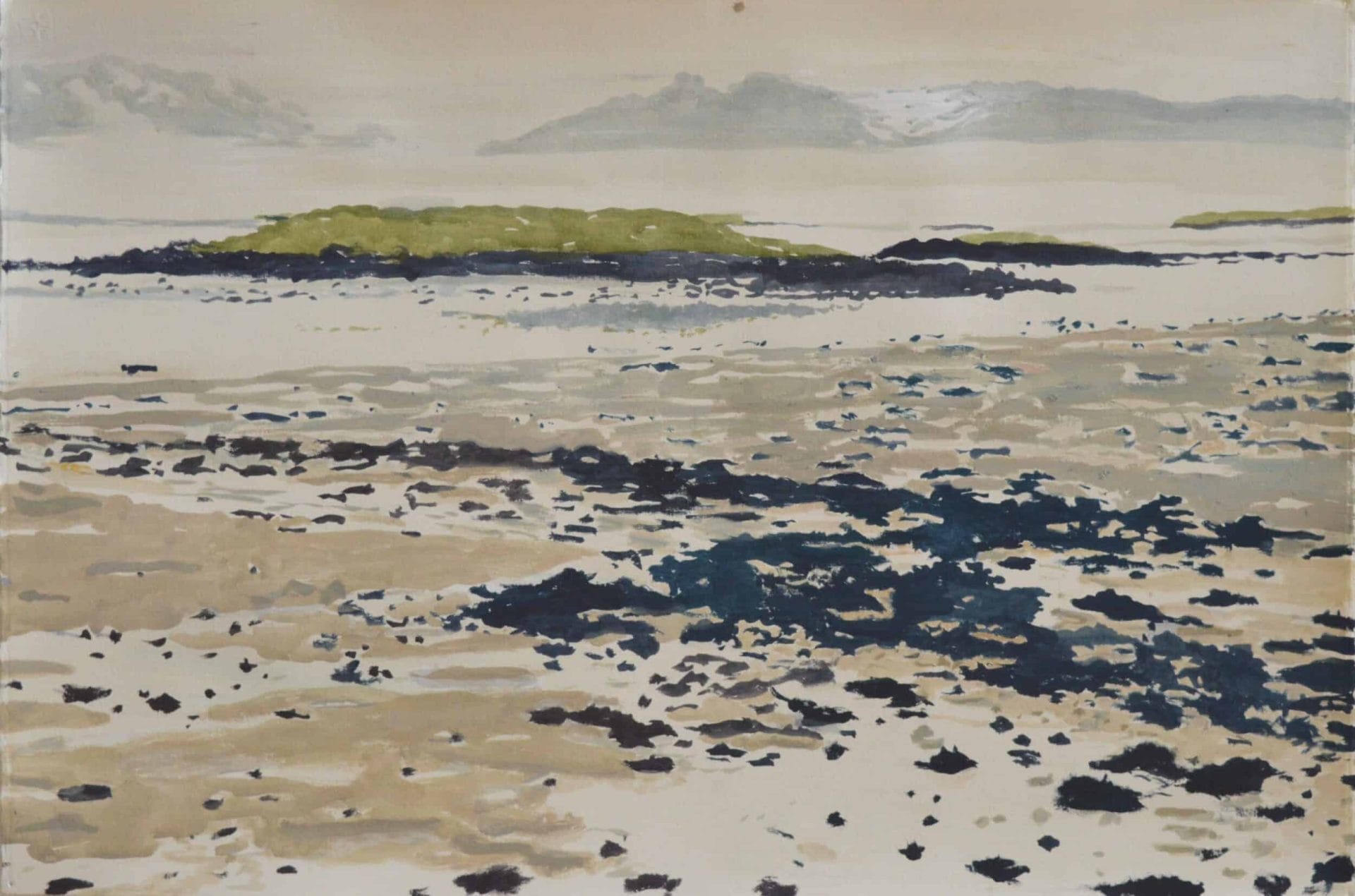 Karin Bos schildert het overweldigende landschap van IJsland 40 Karin Bos - Back to Basecamp