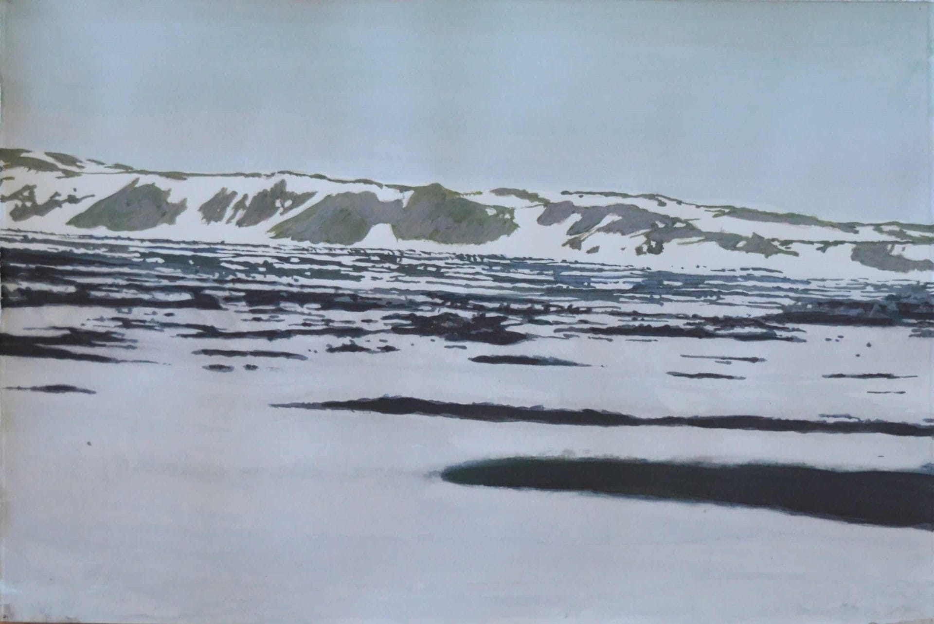 Karin Bos schildert het overweldigende landschap van IJsland 48 Karin Bos - Back to Basecamp