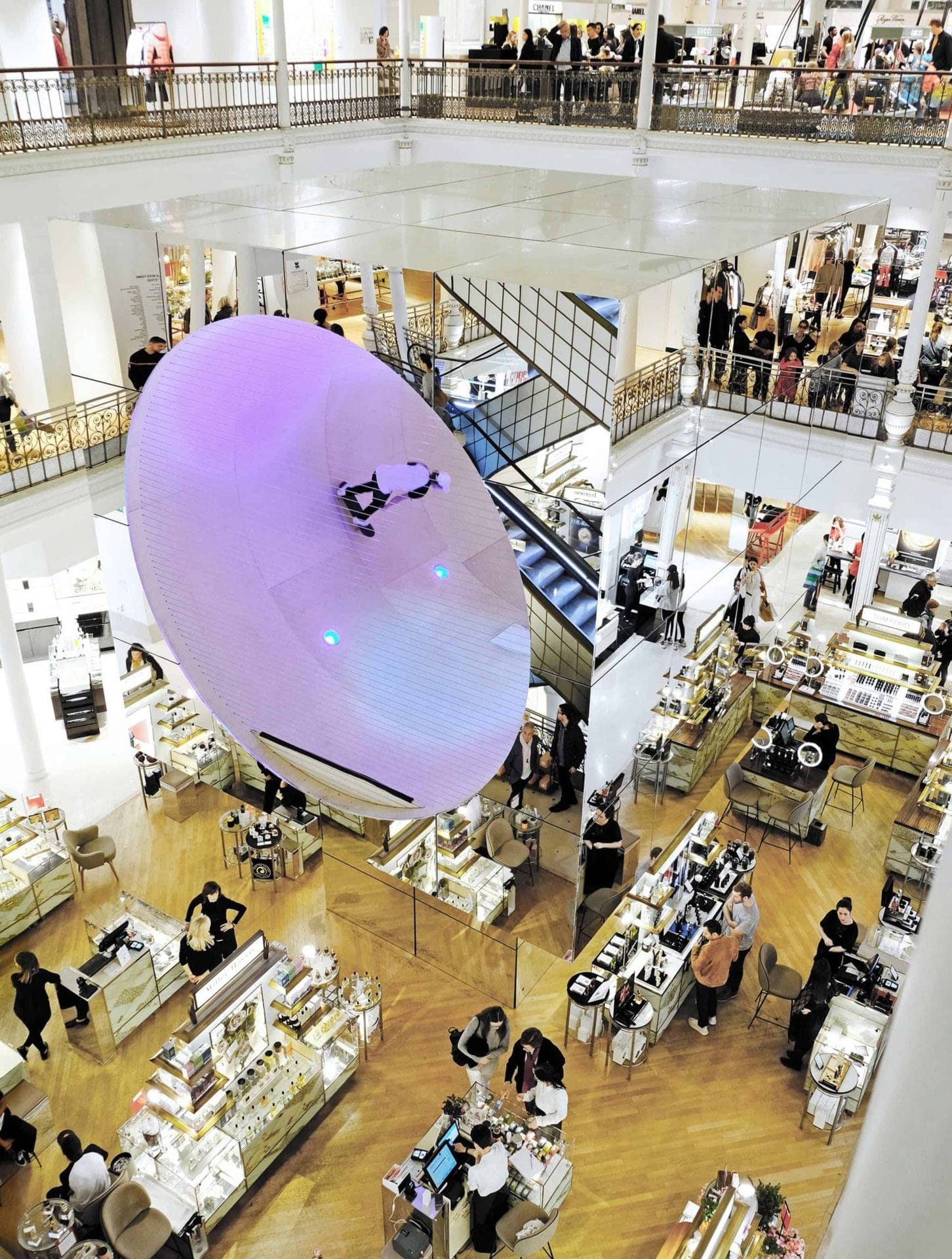 Le Cube in Le Bon Marché
