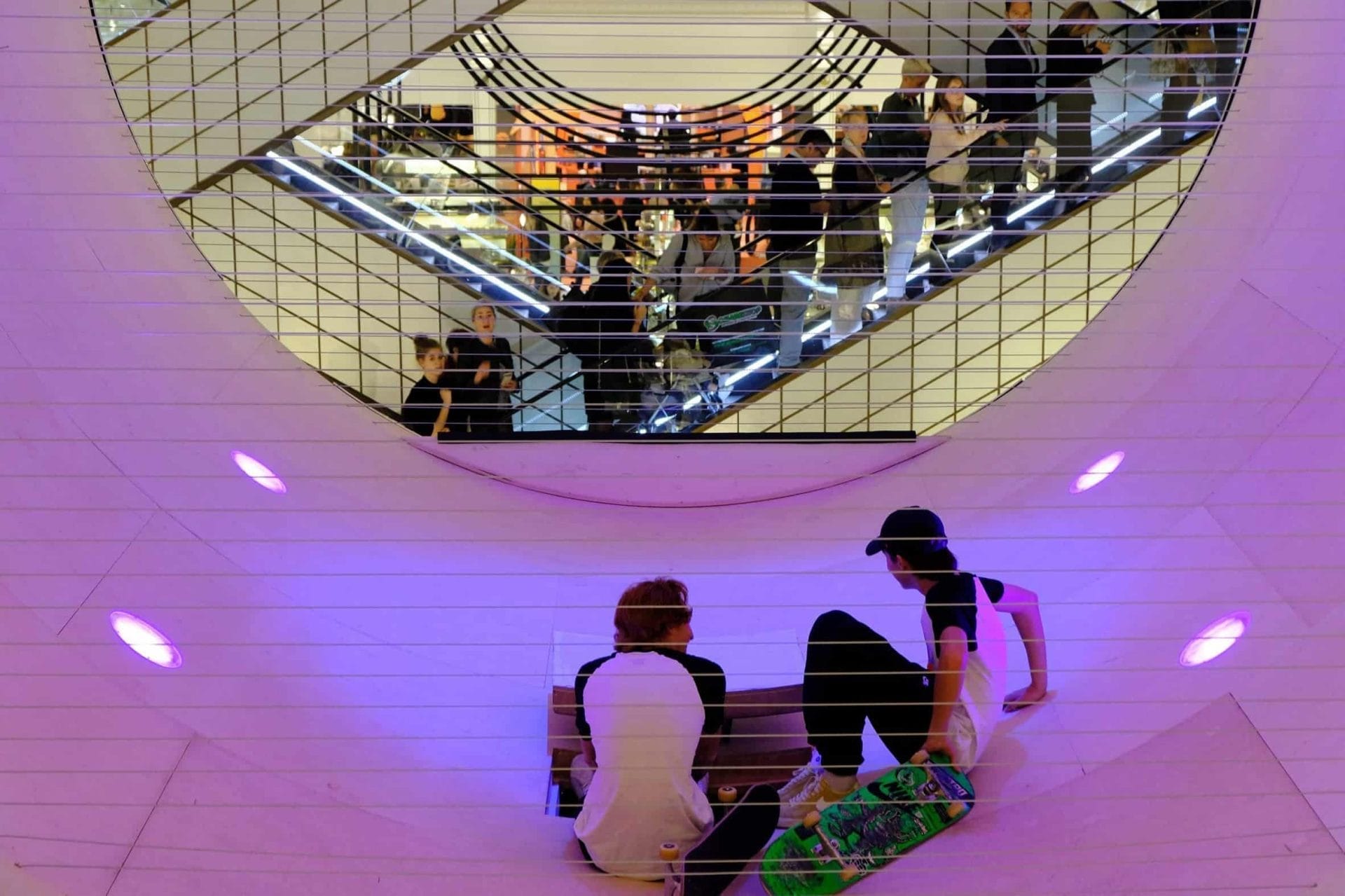 Le Cube in Le Bon Marché