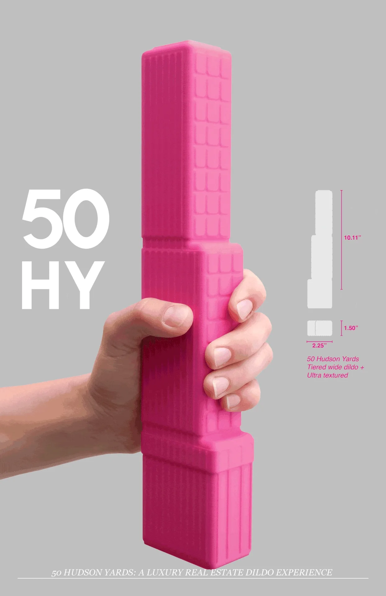 Seksspeeltjes gebaseerd op gebouwen in Hudson Yards 43 Seksspeeltje uit de serie XXX-HY