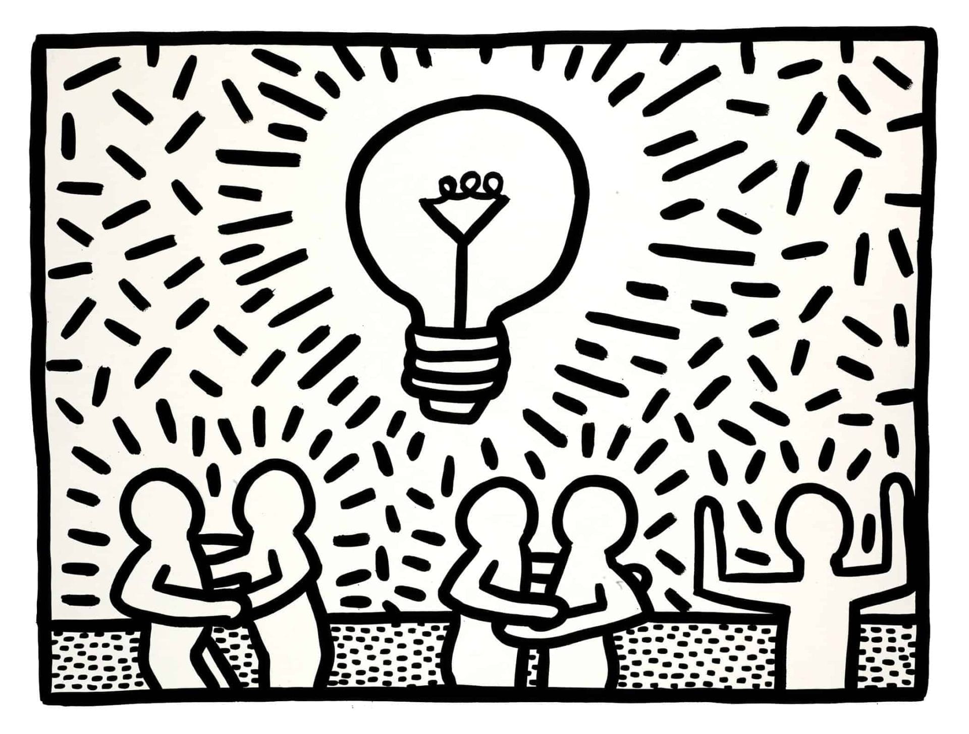 Tentoonstelling van Keith Haring in Bozar Brussel 41 Keith Haring BOZAR