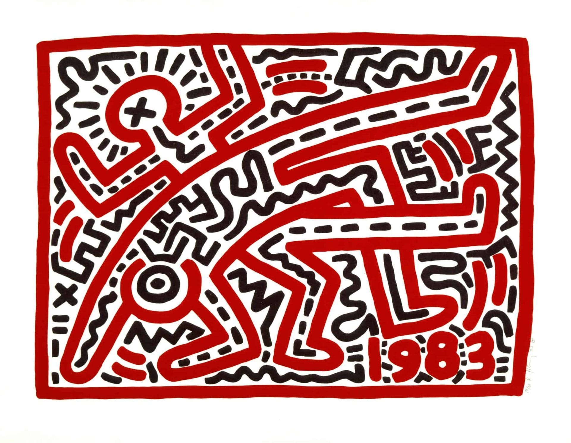 Tentoonstelling van Keith Haring in Bozar Brussel 44 Keith Haring BOZAR