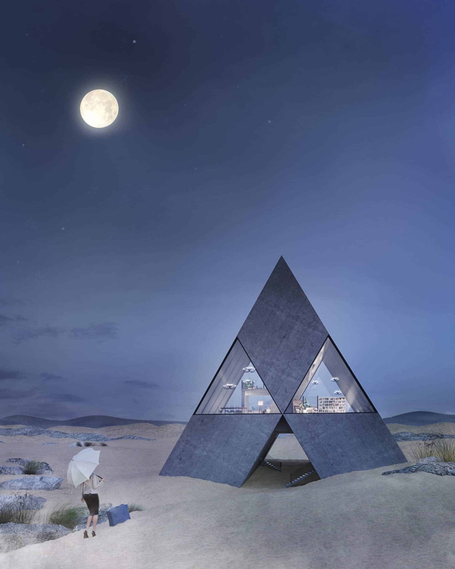 Huizen in de vorm van beroemde logo's 45 Logo House