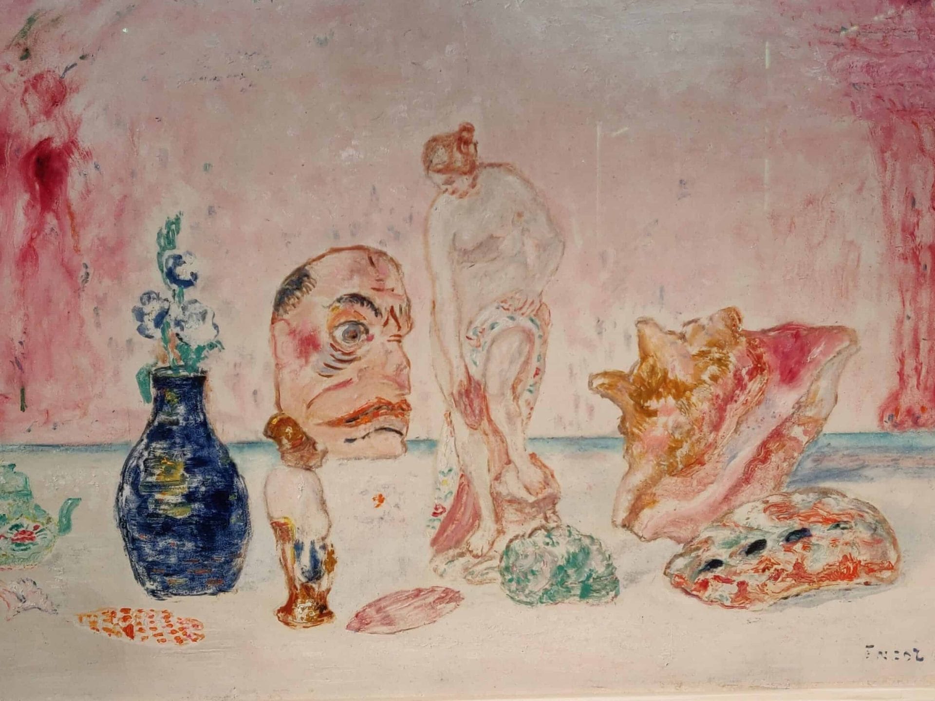 Bij Samuel Vanhoegaarden Gallery tonen ze bijzondere werken van James Ensor