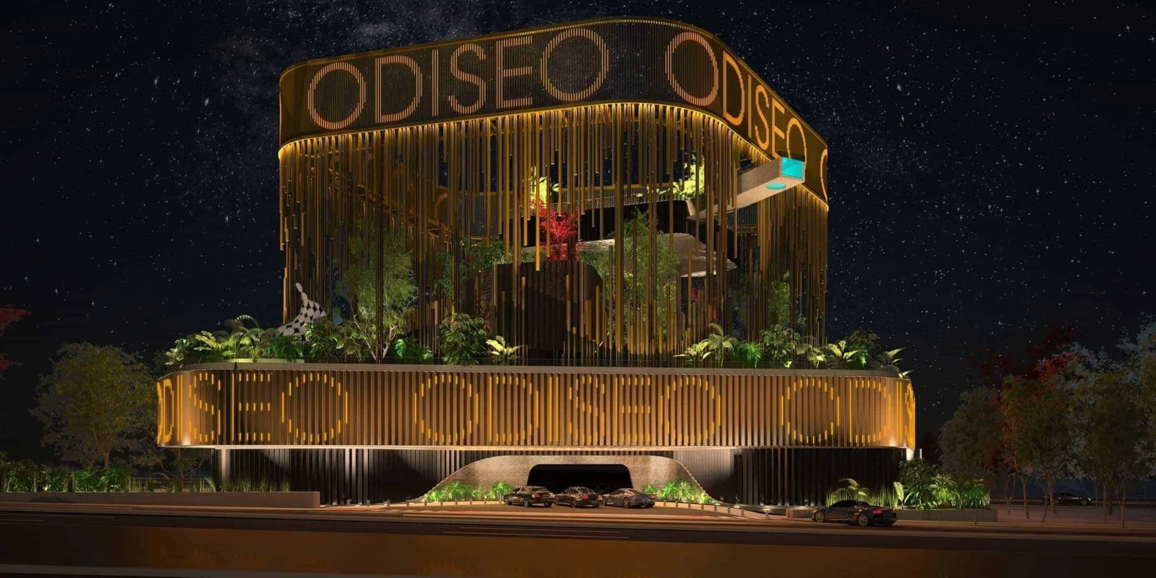 Zwevend zwembad in Murcia