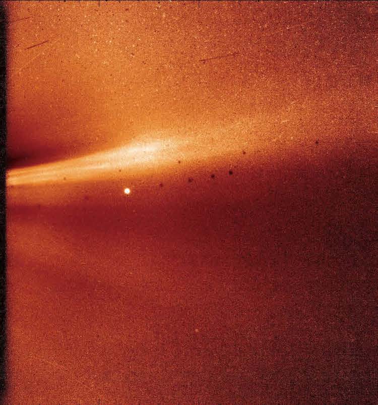 Eerste foto vanuit de corona van de zon