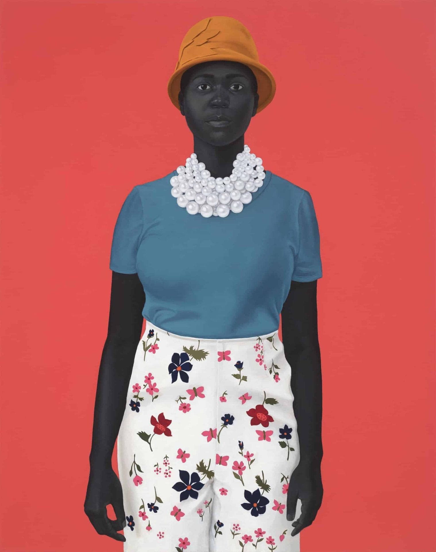 Portretten in grijstinten door Amy Sherald 41 Portret door kunstenaar Amy Sherald