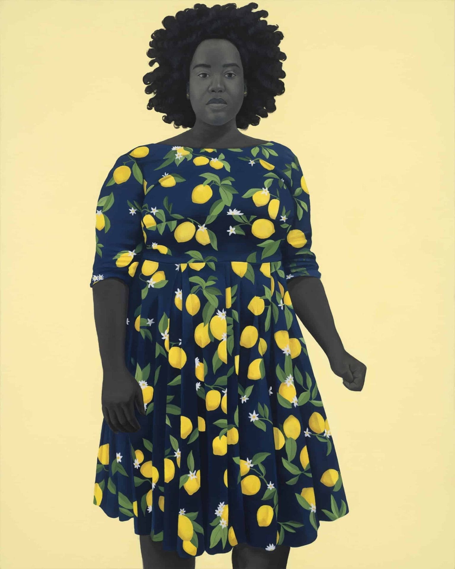 Portretten in grijstinten door Amy Sherald 44 Portret door kunstenaar Amy Sherald