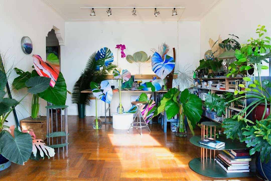 Sculpturen en schilderijen gemaakt van en met planten 45 Botanische kunst van Sophie Parker