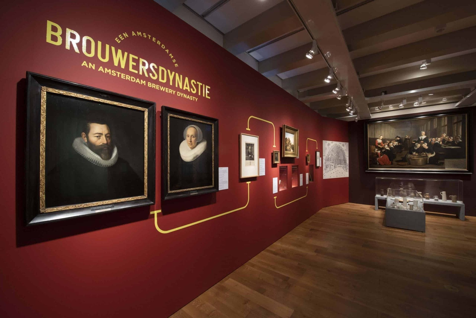 Het Amsterdam Museum vertelt je alles over bier 42 Bier. Amsterdam, stad van bier en brouwers