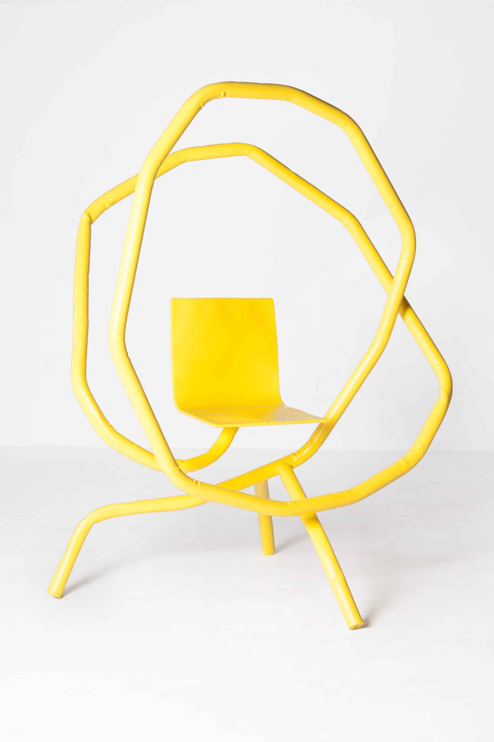 Bart Eysink Smeets - Yellow rocking chair